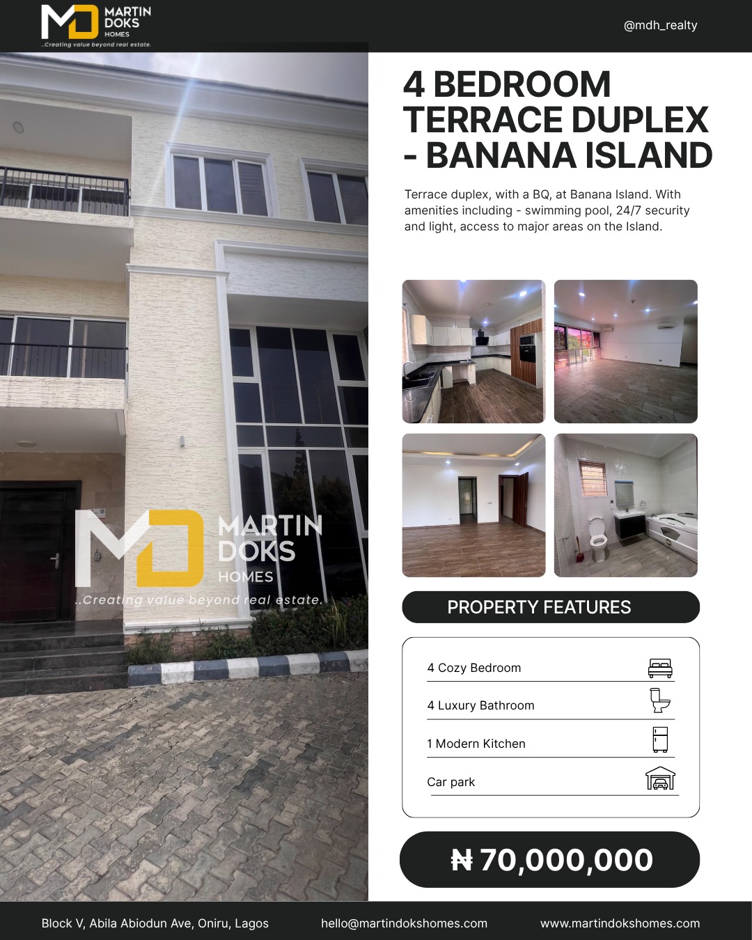 4-Bedroom Terrace Duplex