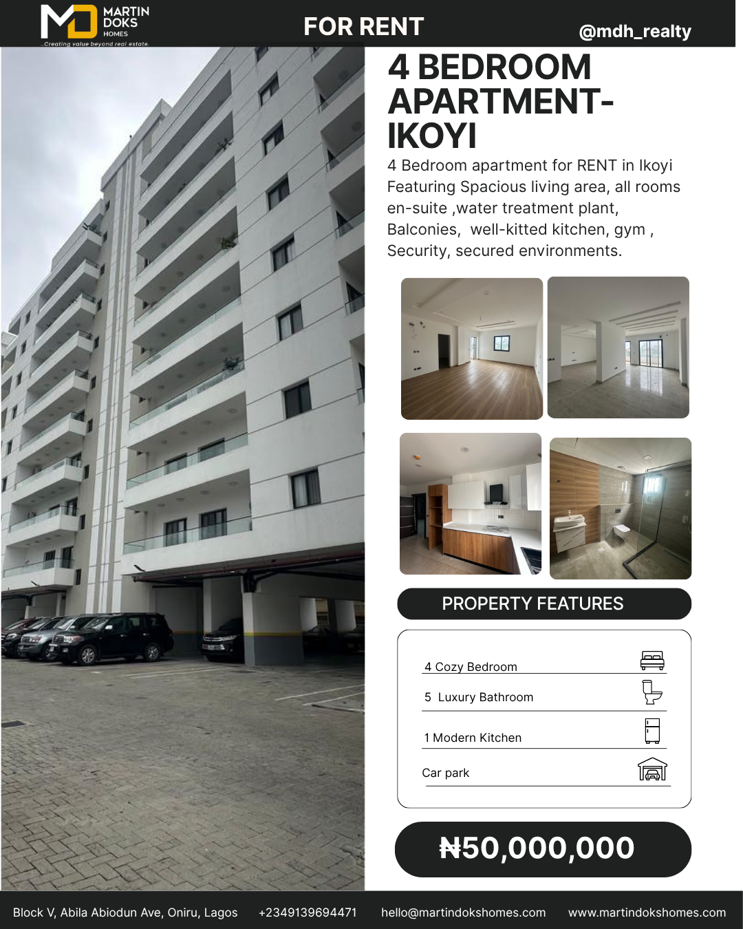 4 BEDROOM APARTMENT
