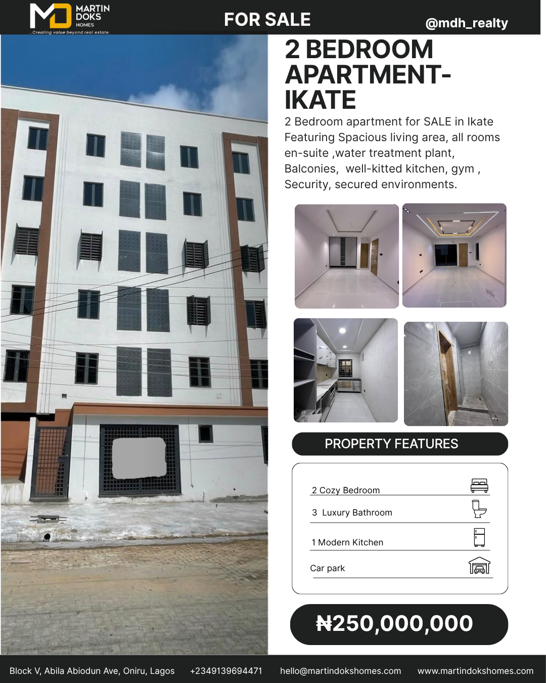 2 BEDROOM APARTMENT