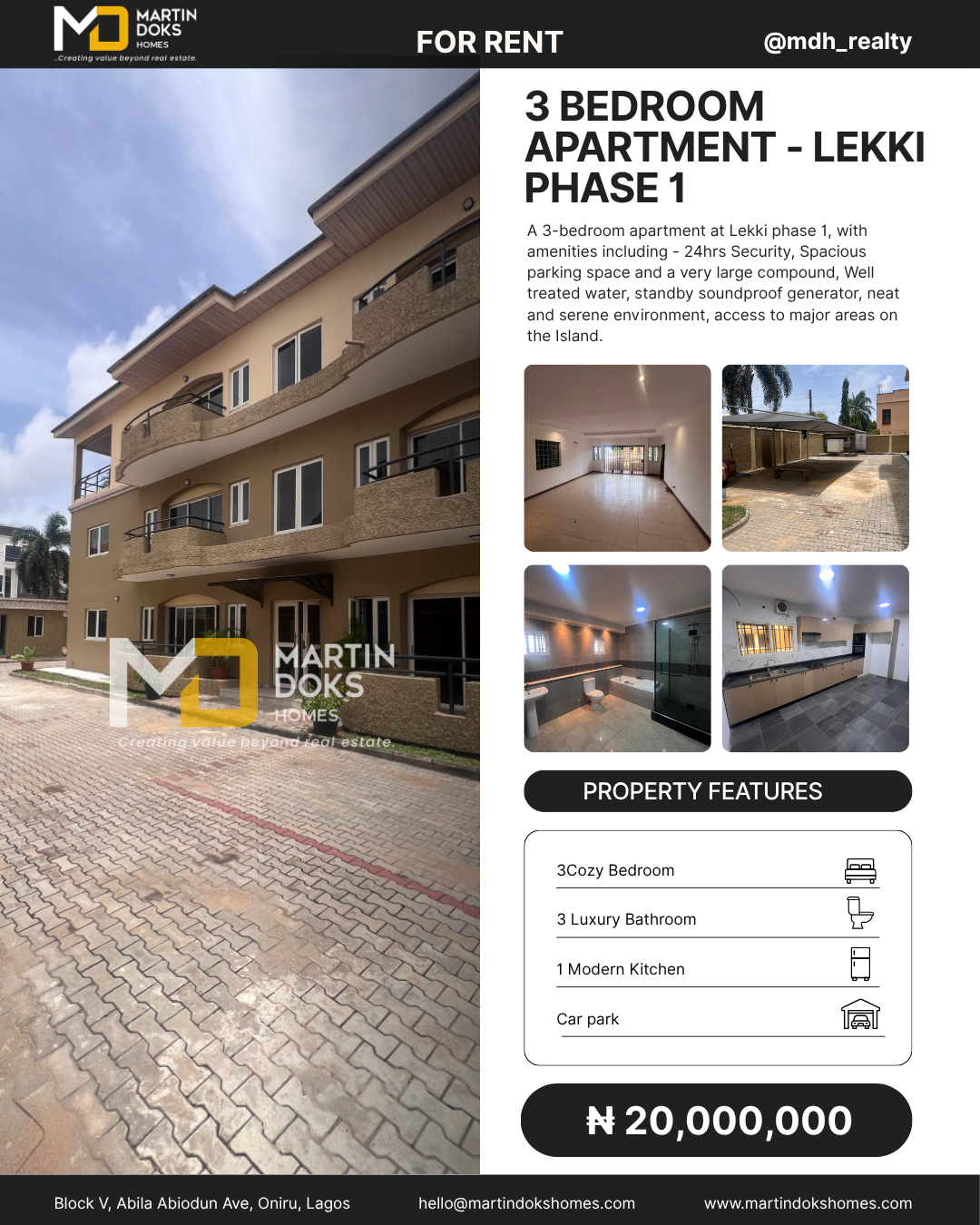 3-Bedroom Maisonette