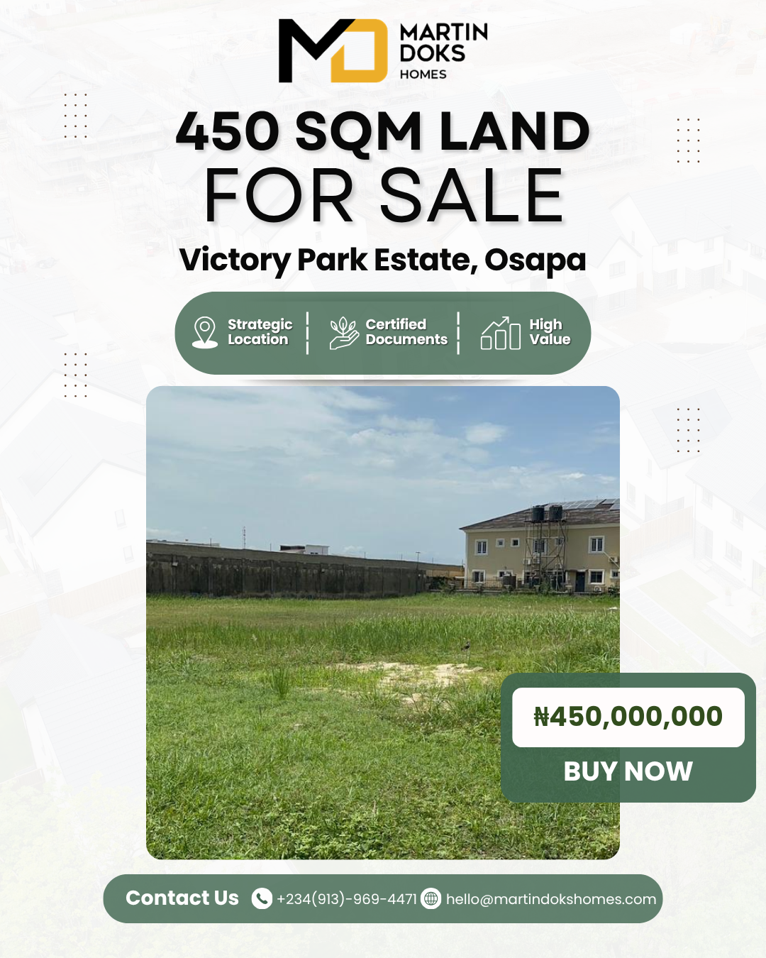 450 Sqm Land For Sale