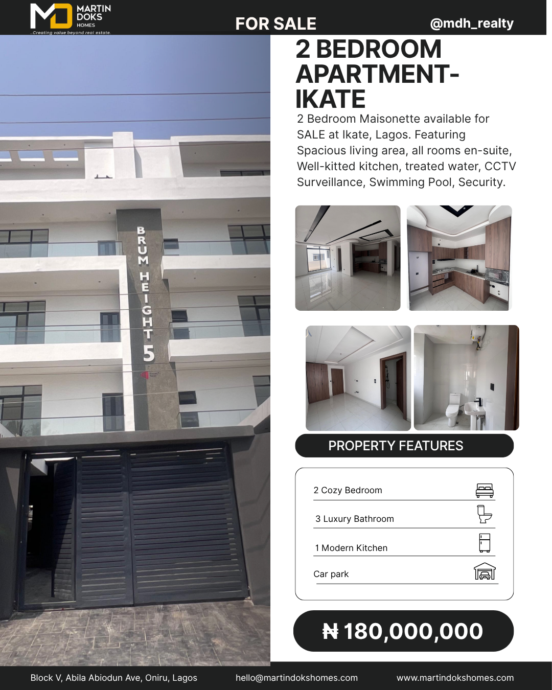 2 BEDROOM APARTMENT