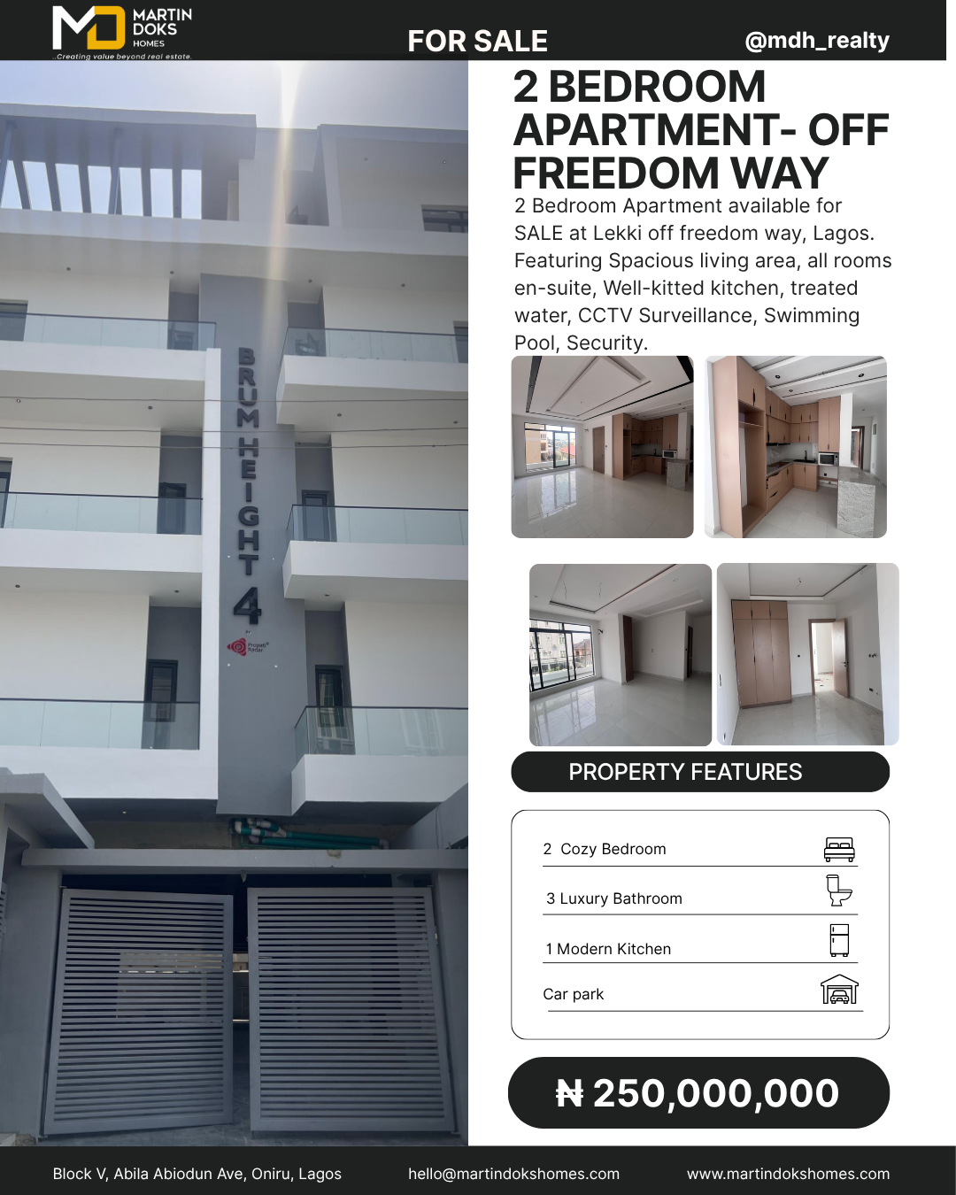 2 BEDROOM APARTMENT