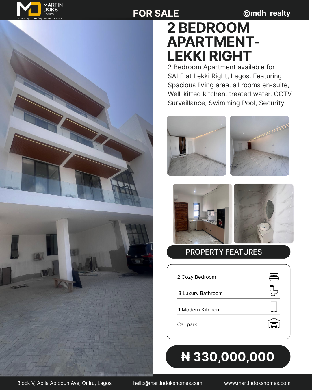 3 BEDROOM APARTMENT