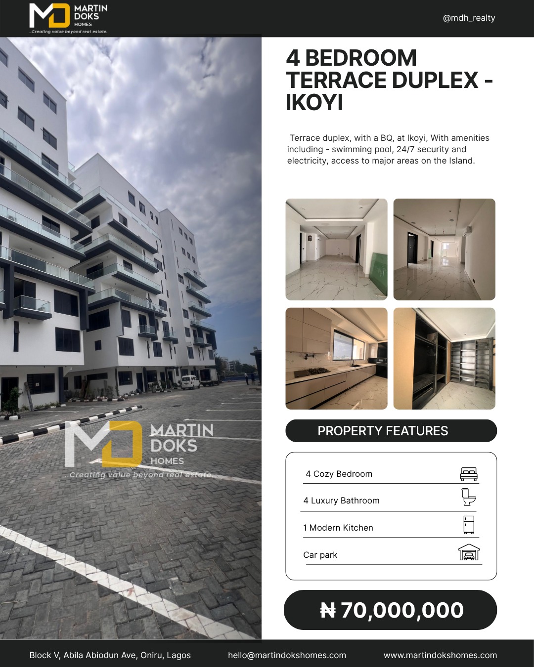 4-Bedroom Terrace Duplex