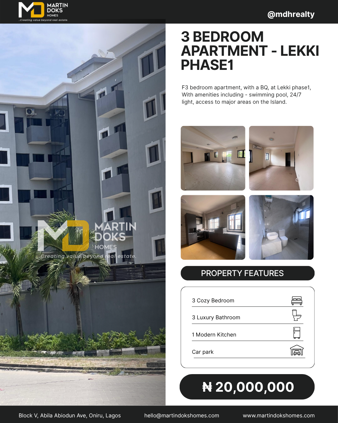3-Bedroom Apartment