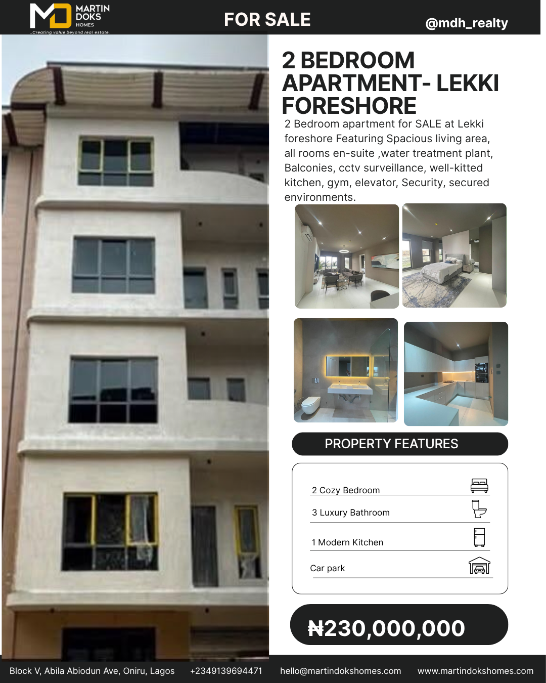 2 BEDROOM APARTMENT