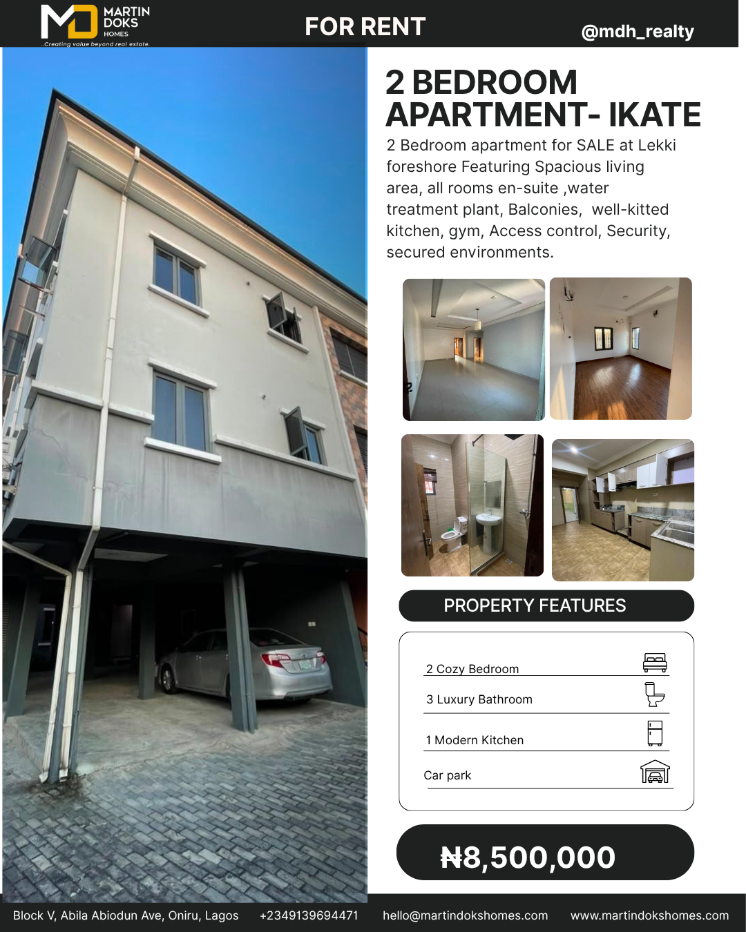 2 BEDROOM APARTMENT