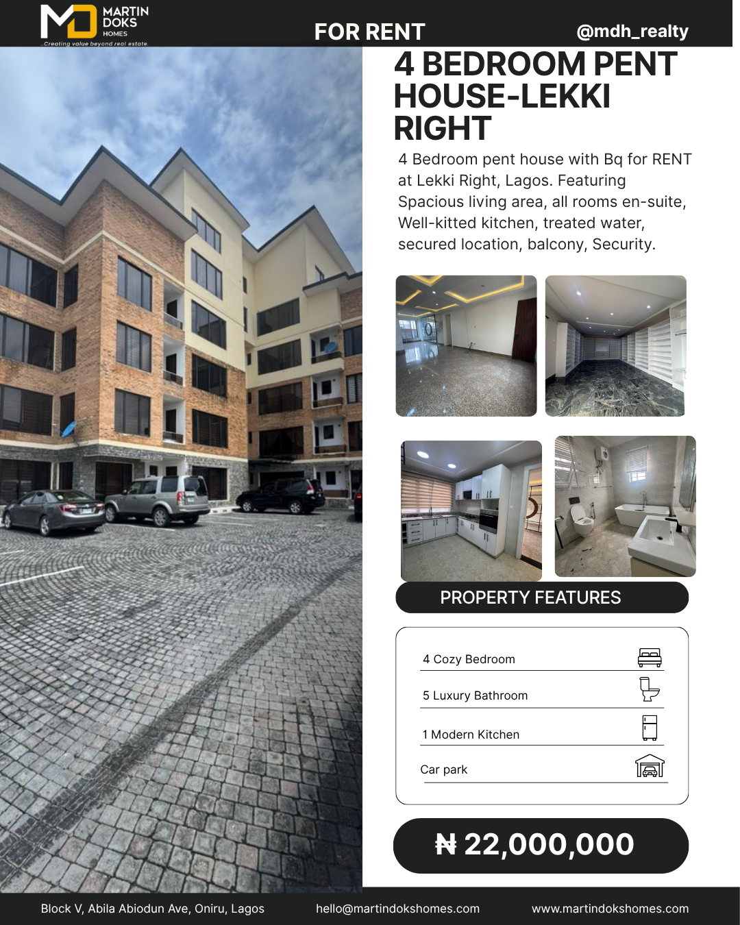 4 BEDROOM PENTHOUSE