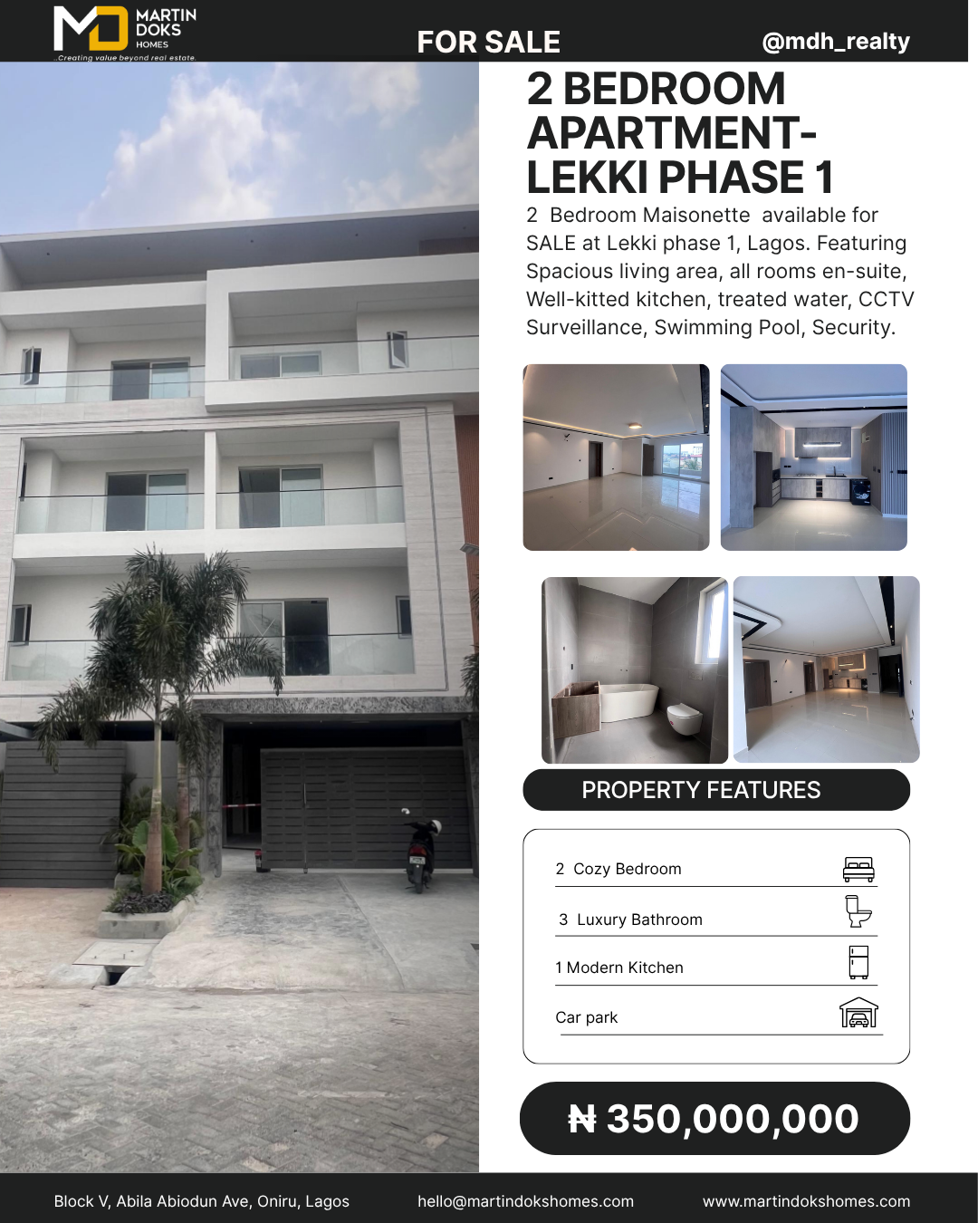 2 BEDROOM APARTMENT