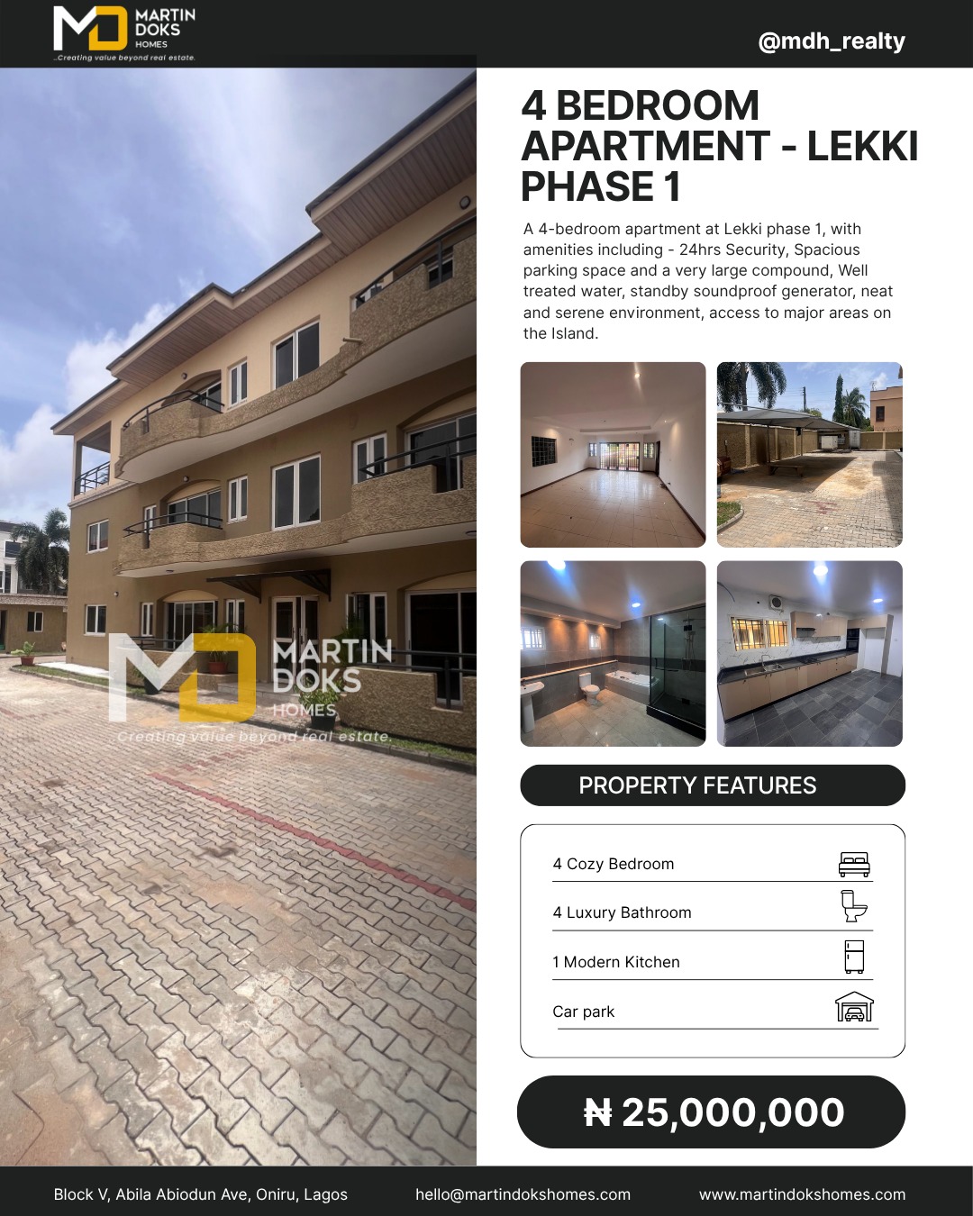 4-Bedroom Maisonette